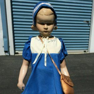 B&G Bing & Grondahl Denmark Porcelain Else Doll Of The Year Limited Edition 1984